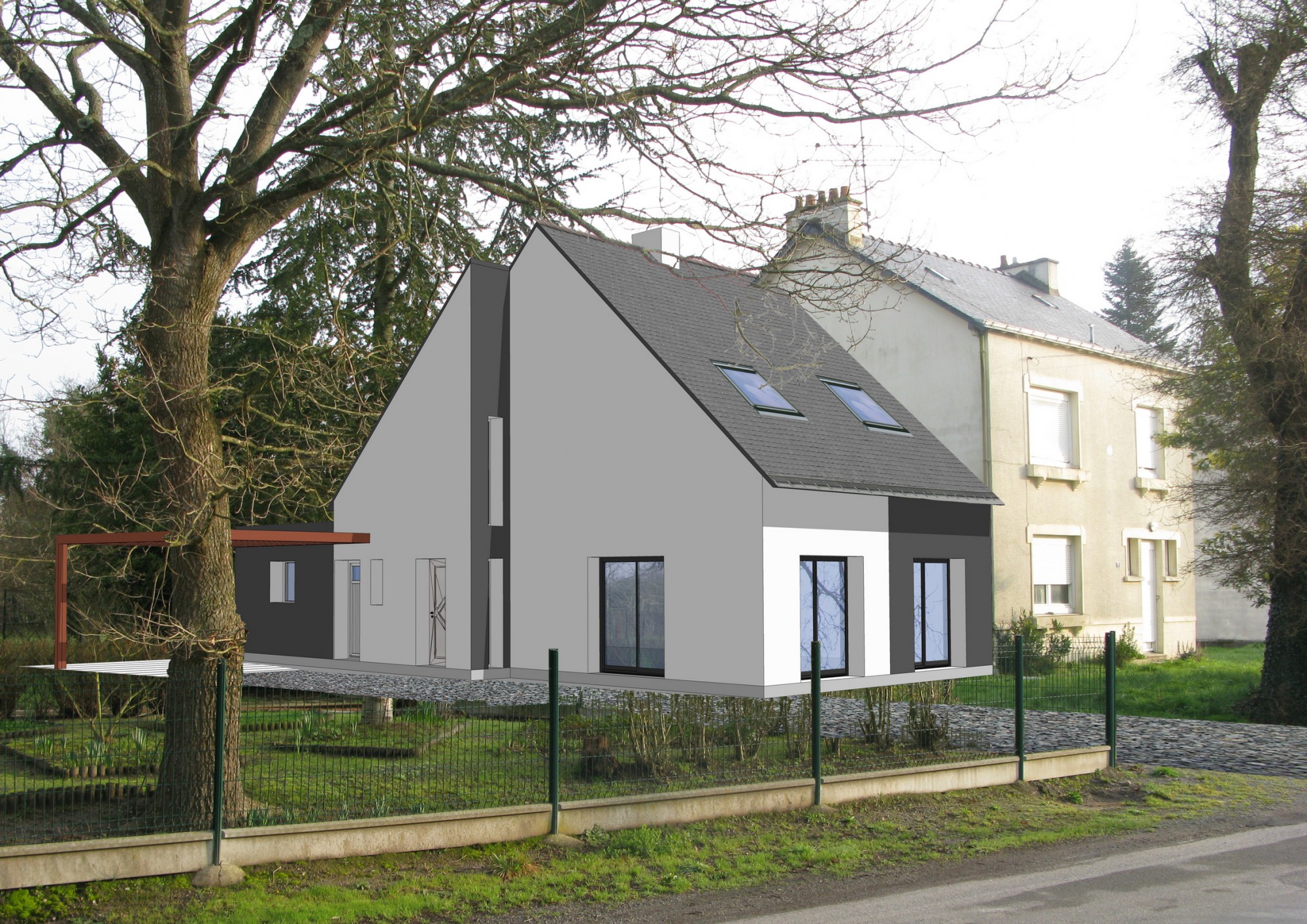 Maison individuelle La Chapelle des Marais