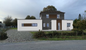 Maison construite à Saint-Dolay Morbihan à proximité de Missillac et Nivillac